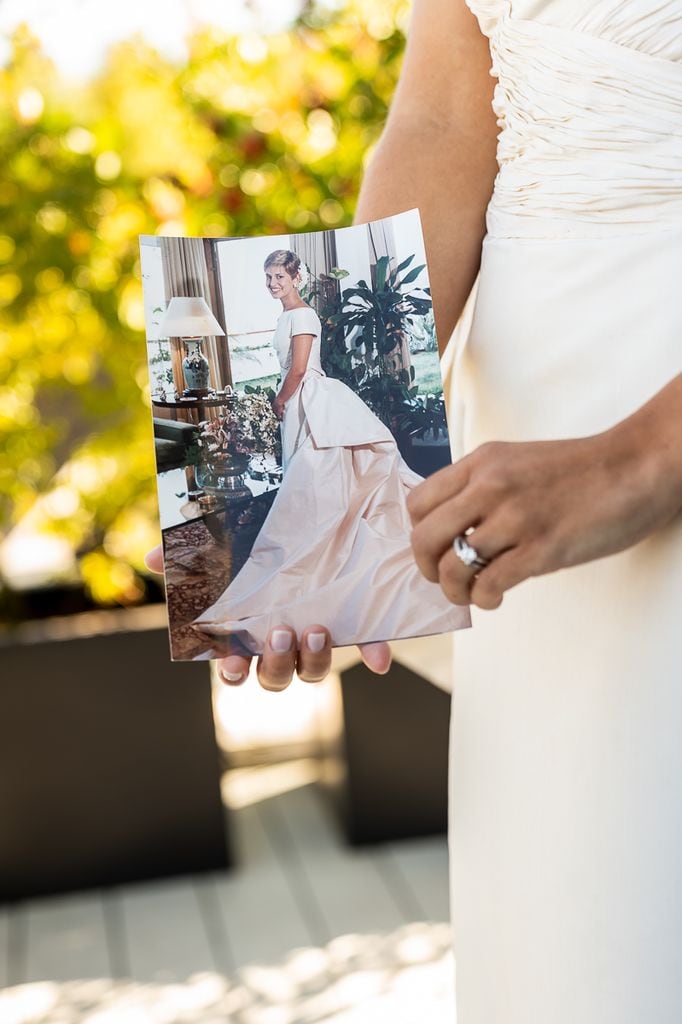 Vestido de novia reciclado Basaldua