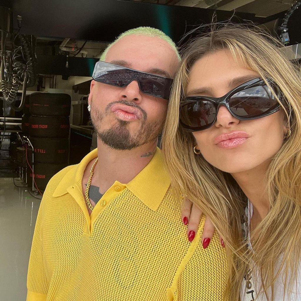 J Balvin y Valentina Ferrer