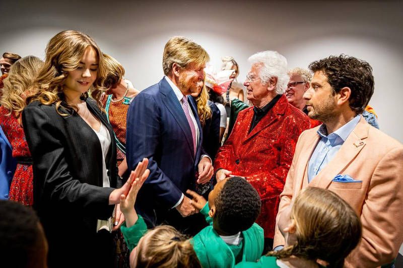 Ariane de Holanda con Guillermo de Holanda