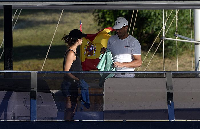 Rafa Nadal y Mery Perelló 