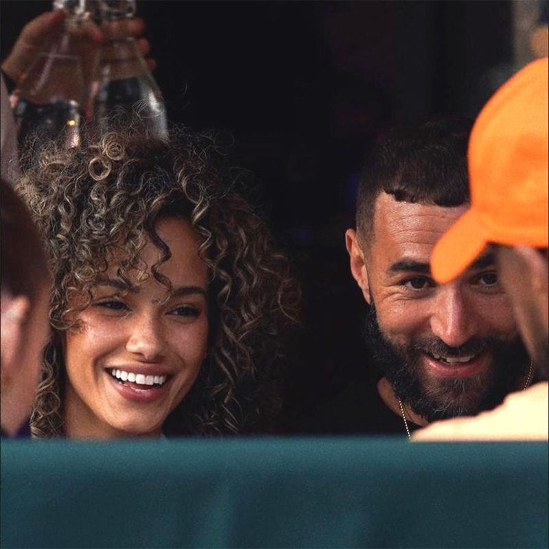 Karim Benzema y su pareja, la modelo Jordan Ozuna