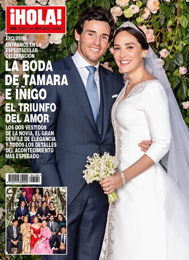 Portada del número especial de ¡HOLA! con motivo de la boda de Tamara Falcó e Íñigo Onieva
