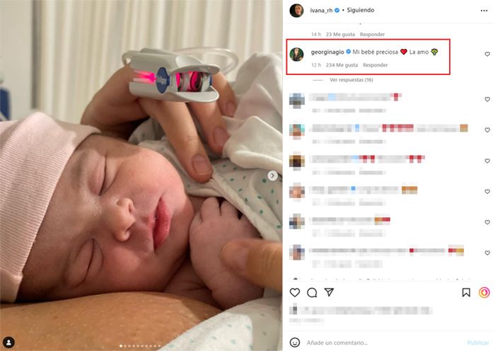 Ivana Rodríguez da a luz a su primera hija