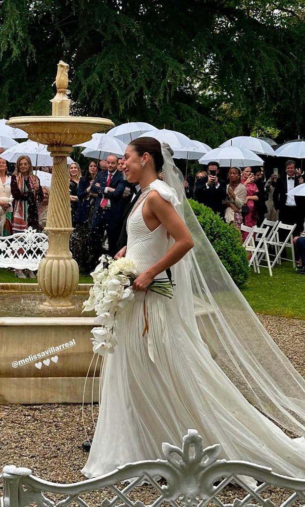 Vestido de novia de Melissa Villareal