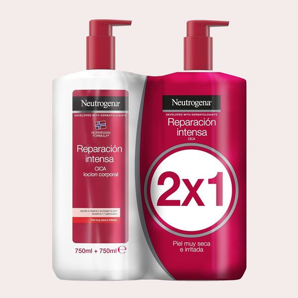 Neutrogena Fórmula Noruega Reparación intensa Loción CICA 