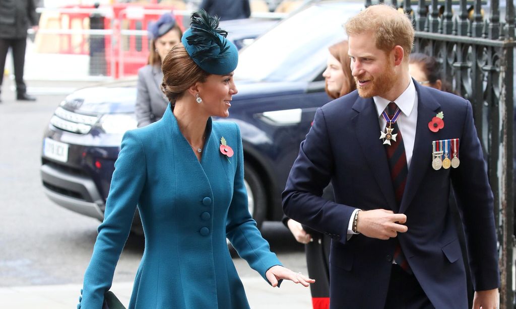 Duchess Of Cambridge Attends ANZAC Day Service