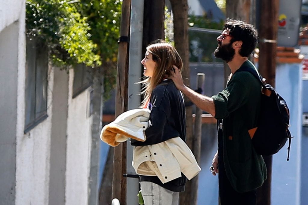 Javier Rey y Blanca Suarez, en marzo de 2020