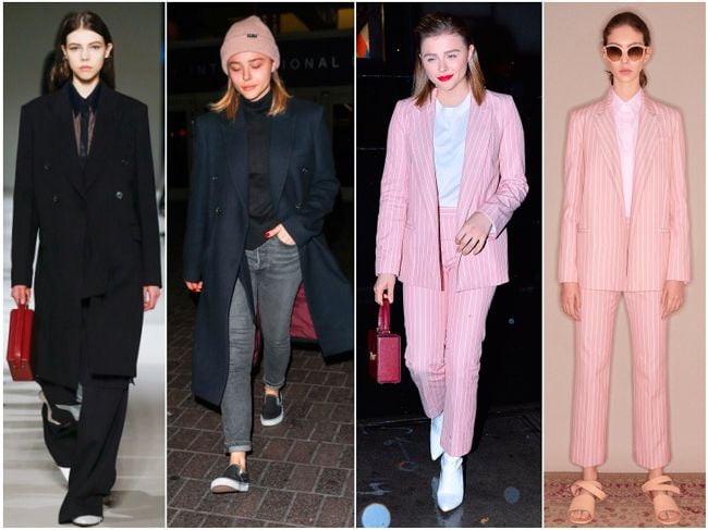 Chloë Moretz looks Victoria Beckham