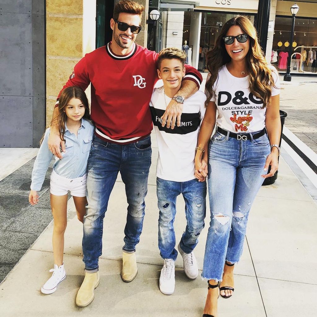 William Levy y su familia