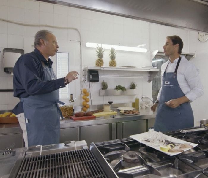 Bertín Osborne y Rafa Nadal 