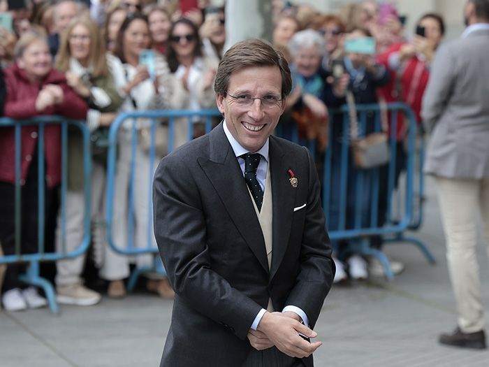 José Luis Martínez-Almeida llega a su boda