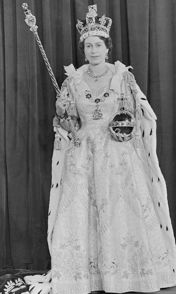 Reina Isabel II coronación