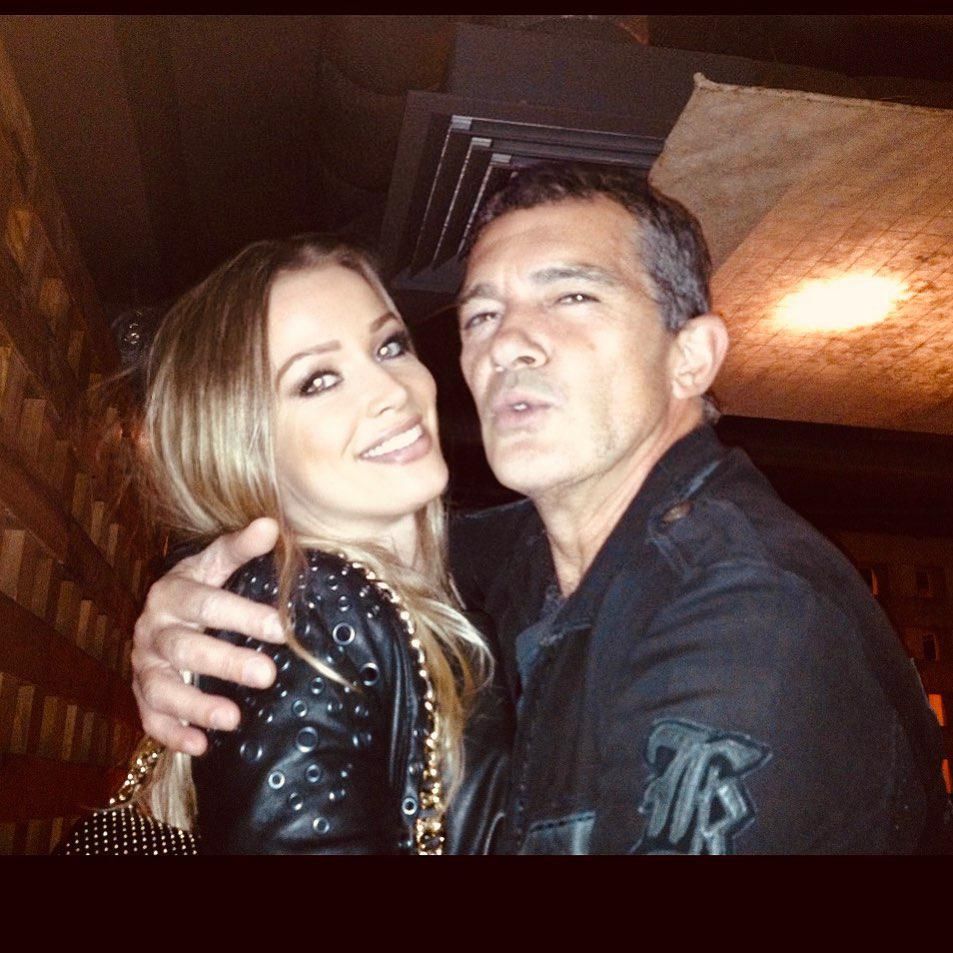 Antonio Banderas y su novia