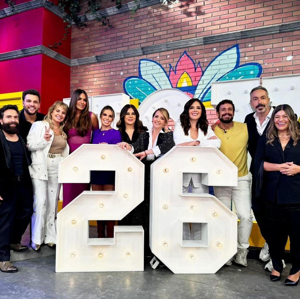 Durante la celebración del aniversario de 'Hoy' se hicieron presentes algunos de los presentadores que han sido parte del show