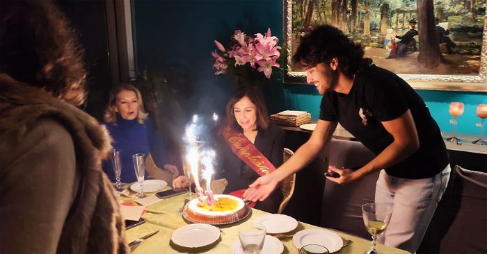 Isabel Gemio celebra su cumpleaños en familia