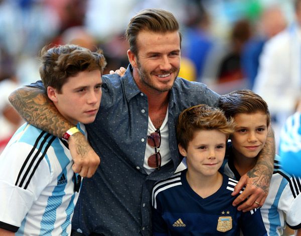 Si alguien se ha beneficiado del retiro de David Beckham como futbolista esos han sido sus hijos, ya que se ha convertido en papá a tiempo completo 