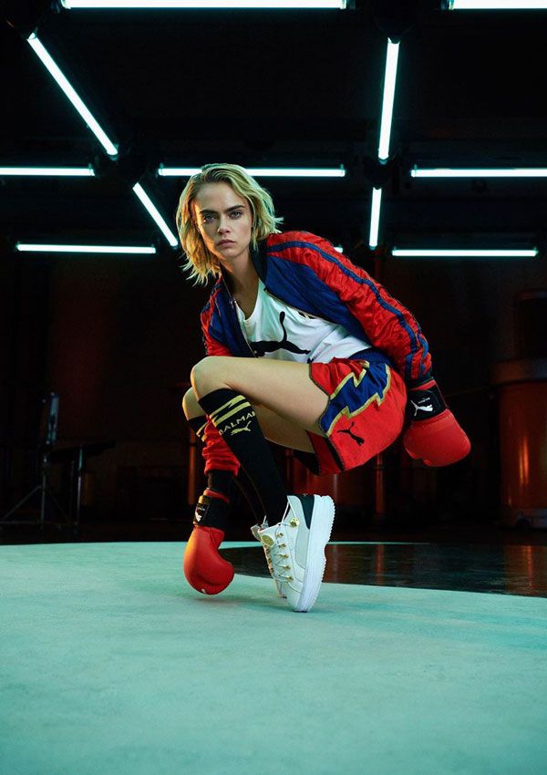 cara delevingne balmain puma