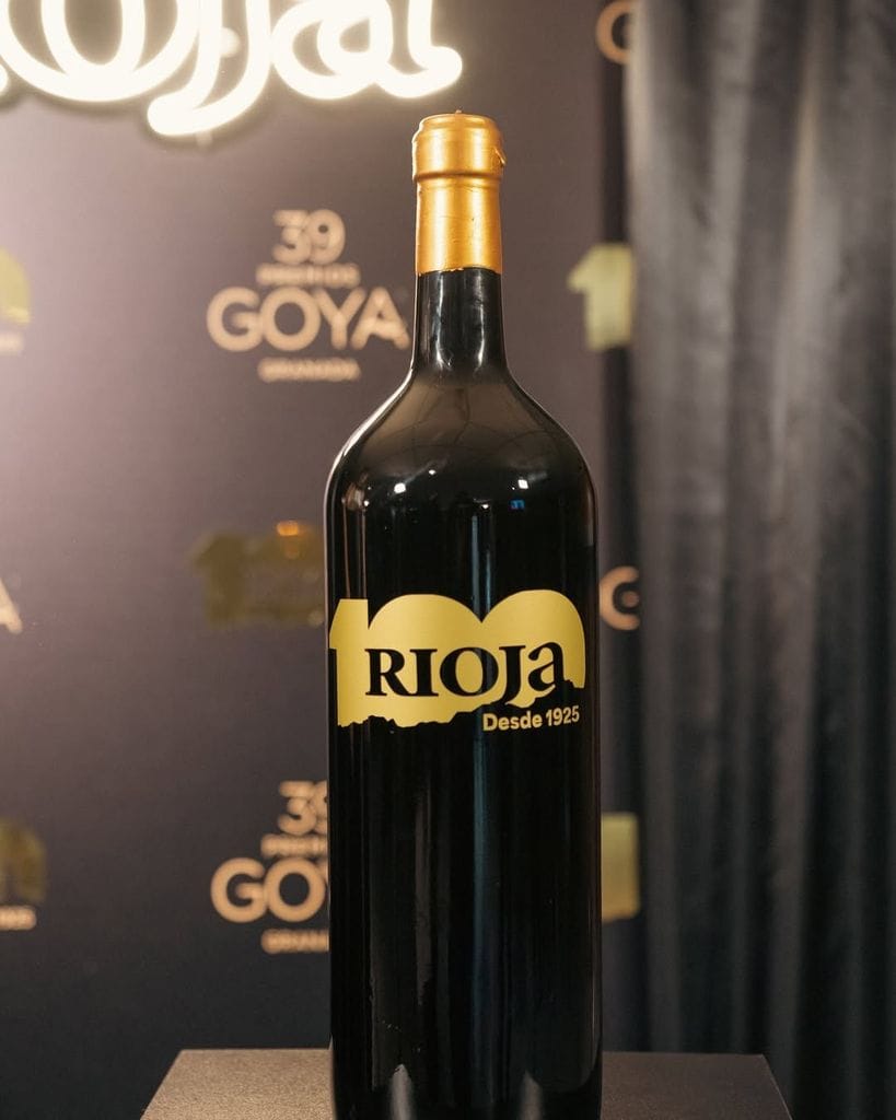 Botella conmemorativa del Centenario de la DOCa Rioja