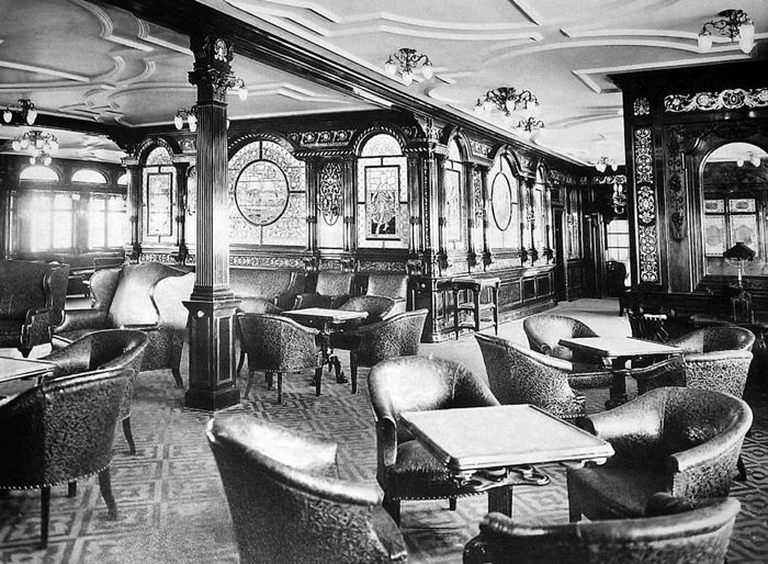 Interior del Titanic