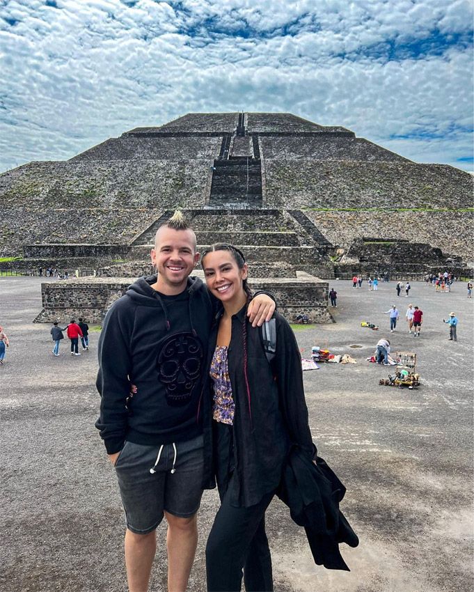 Cristina Pedroche y David Muñoz en México