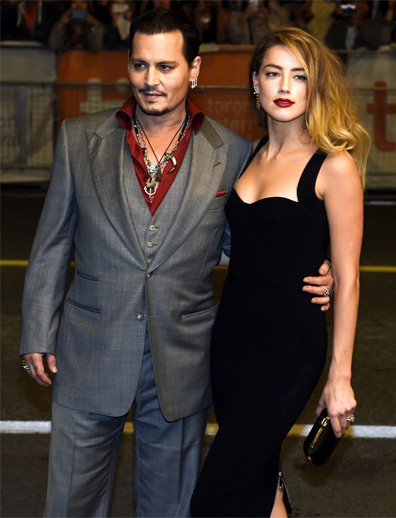 Johnny Depp y Amber Heard