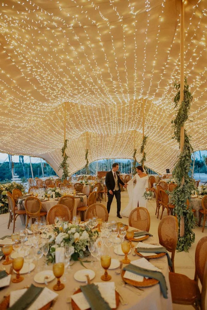 La boda de Raquel en Elche iluminación