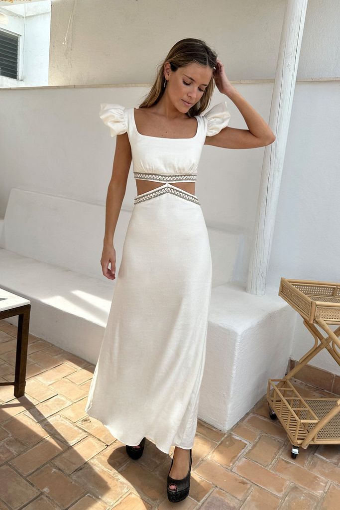 vestido blanco panambi