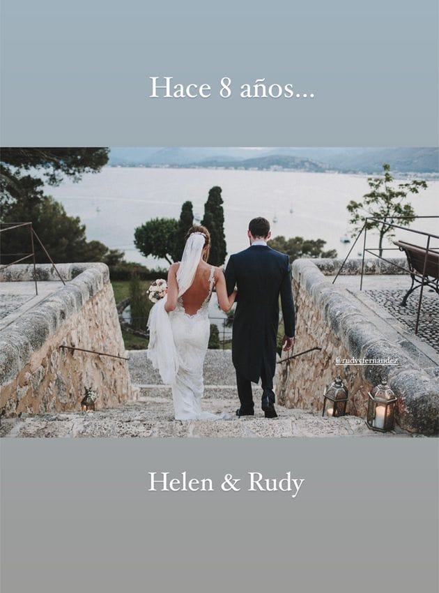 Helen Lindes y Rudy Fernández