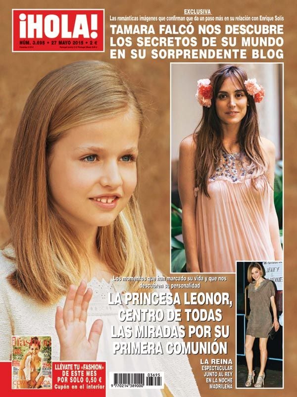 La princesa Leonor es a sus 10 años una niña curiosa e inquieta
