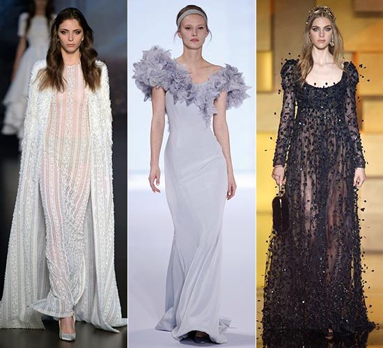 Ralph & Russo (Alta Costura otoño-invierno 2015-2016)

A sus 46 años, la actriz puede presumir de una figura envidiable. Este diseño ultrafemenino con detalles de pedrería sería la pieza perfecta para resaltar su estupenda silueta y convertirse en el centro de todas las miradas. El detalle de la capa añade una nota señorial al vestido, una verdadera obra de arte.
