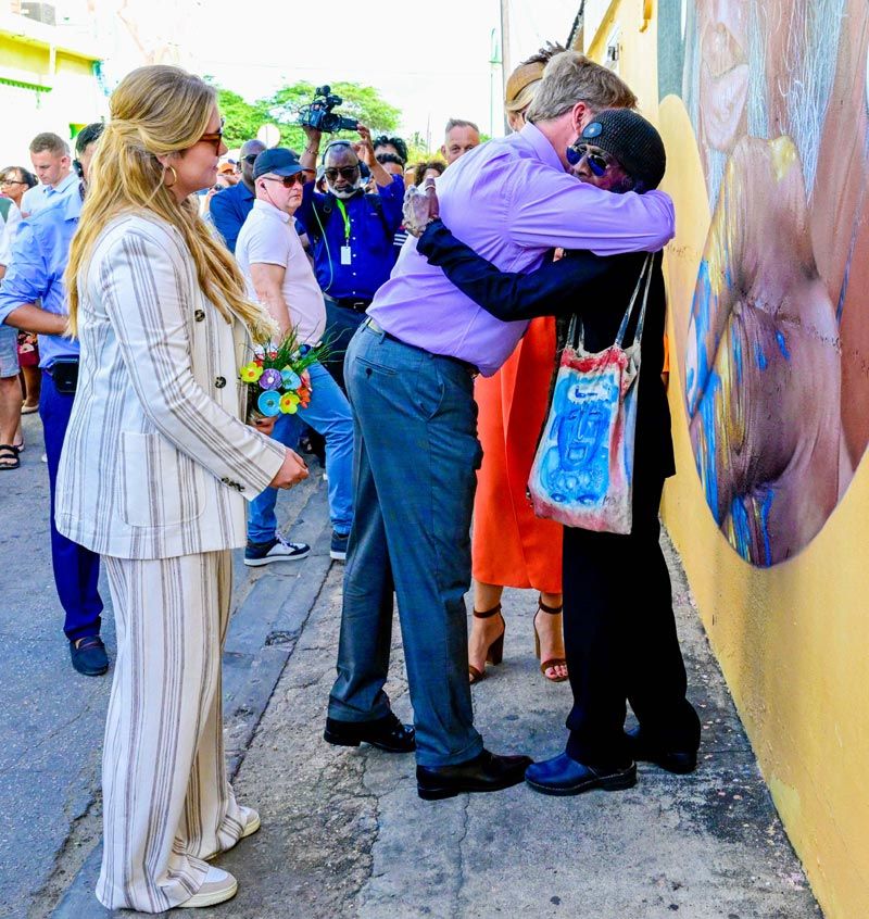 Guillermo y Amalia de Holanda en el Caribe 