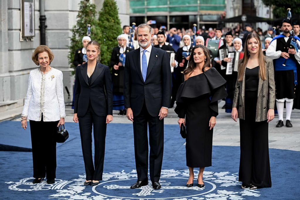 Familia Real en los Premios Princesa de Asturias