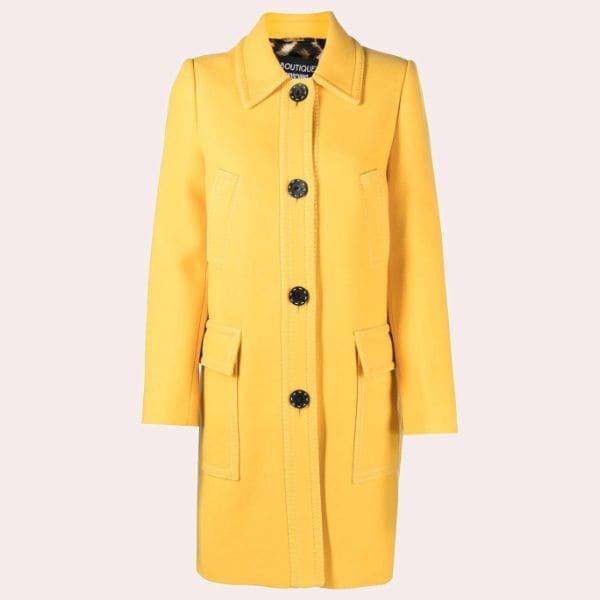 abrigo amarillo
