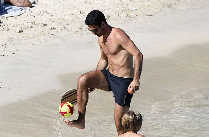 Mikel Arteta playa