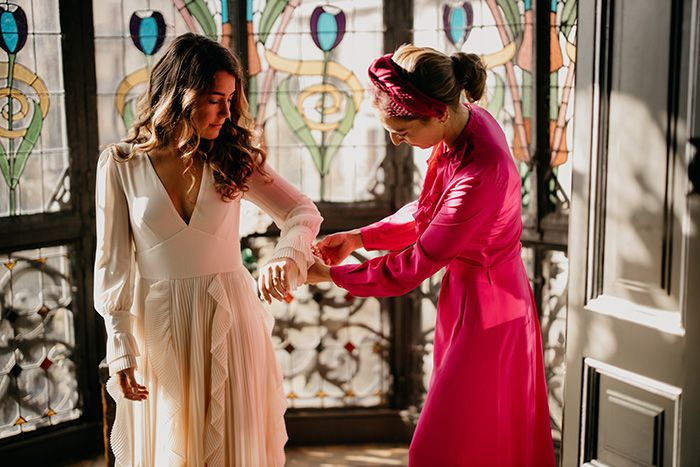 vestido de novia Teresa Helbig