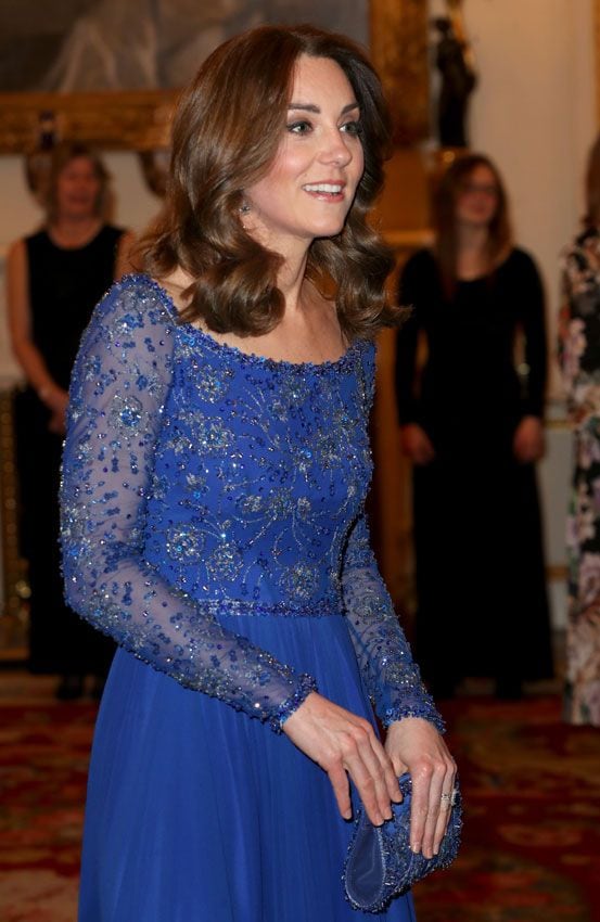 Kate Middleton vestido azul