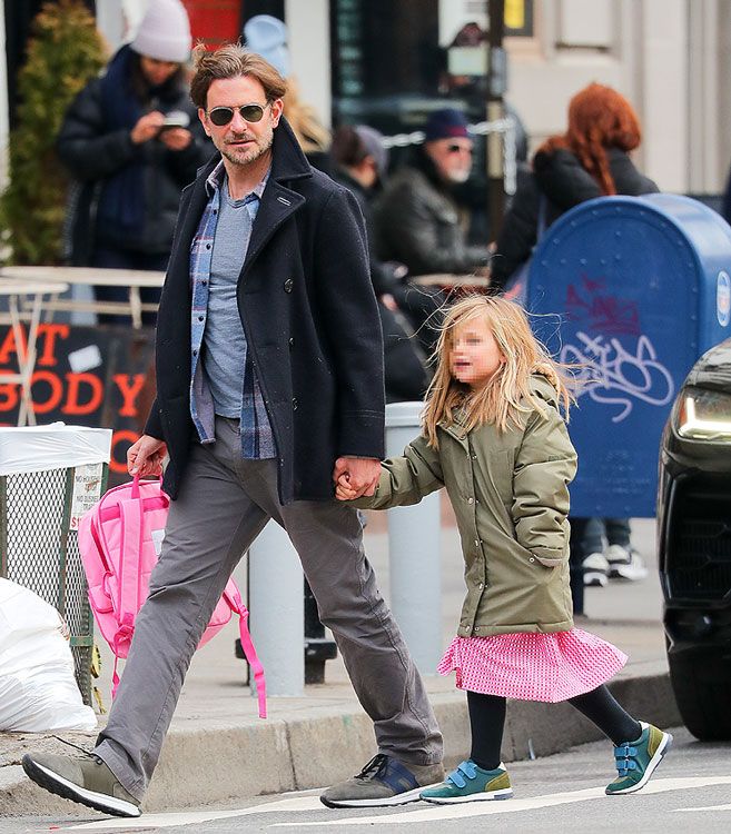 Bradley Cooper y su hija Lea de Seine