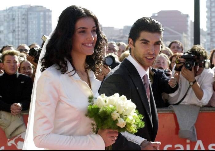 Cayetano y Blanca en su boda