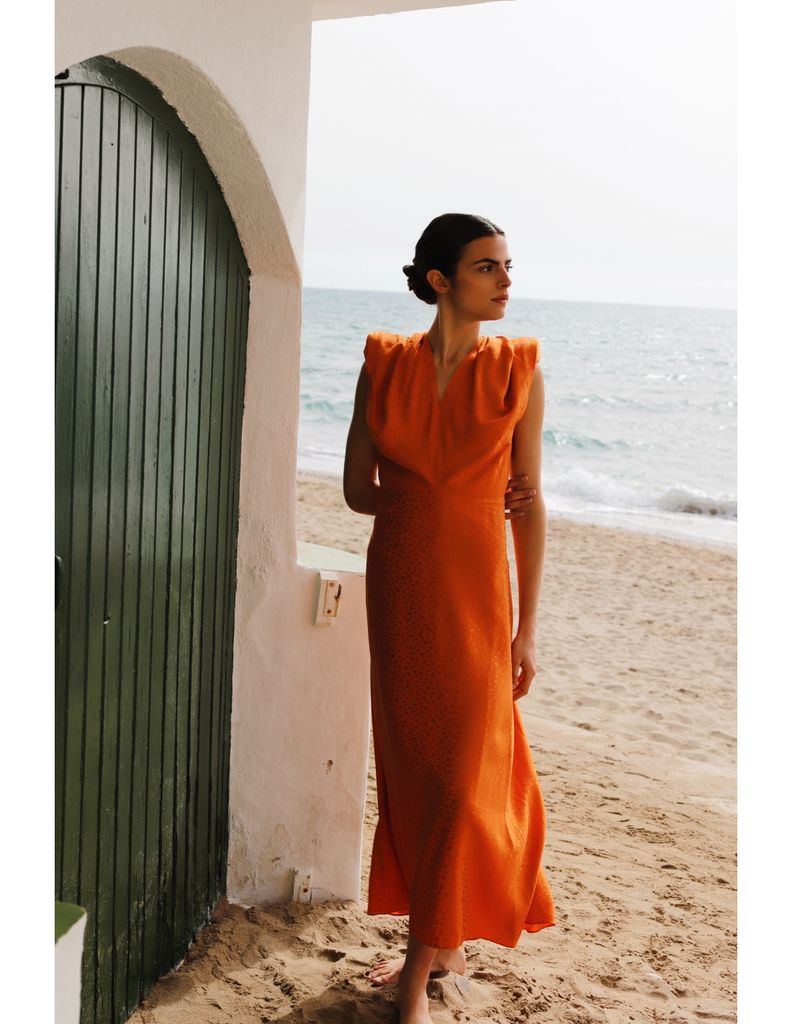 Vestido de invitada de boda de playa