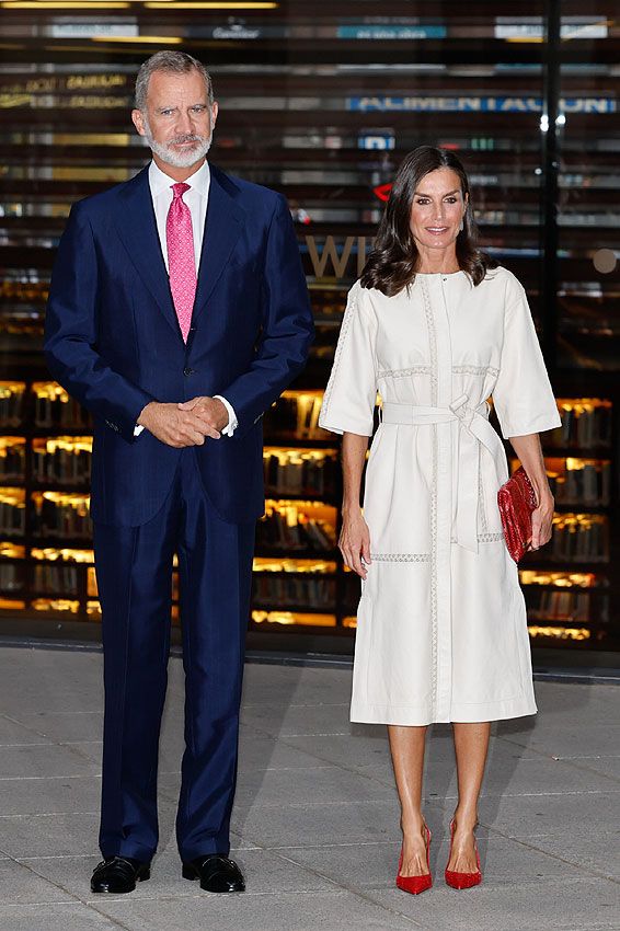 Los reyes Felipe y Letizia