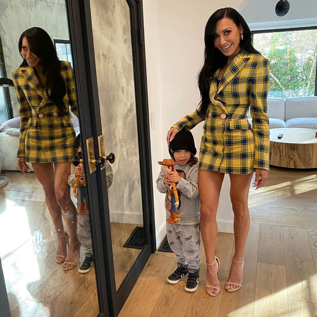 naya rivera y su hijo