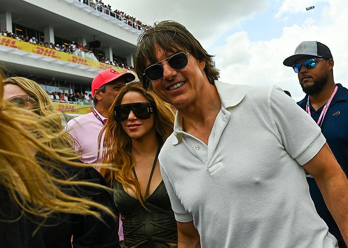 Shakira y Tom Cruise