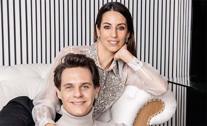 Almudena Cid y Christian Gálvez