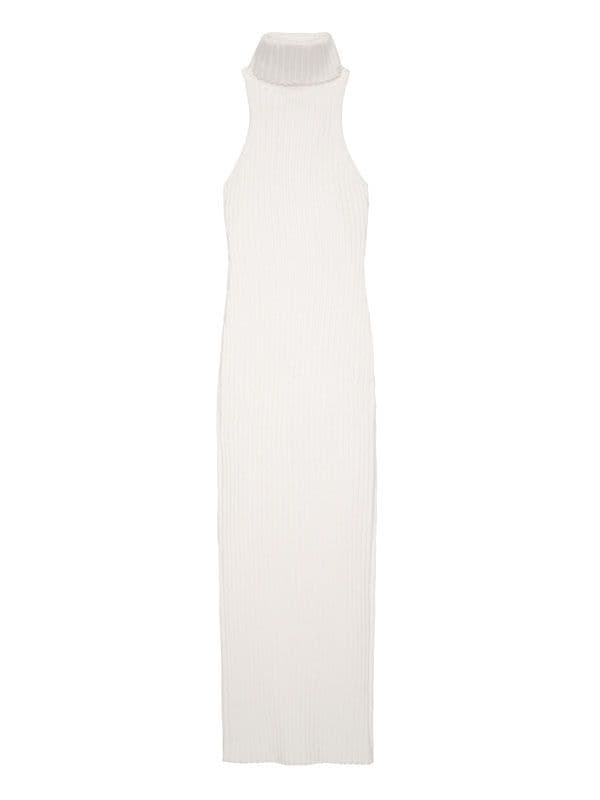 vestido blanco zara