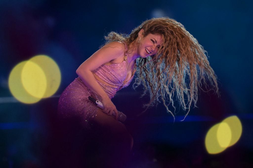 Shakira, en su concierto de Buenos Aires