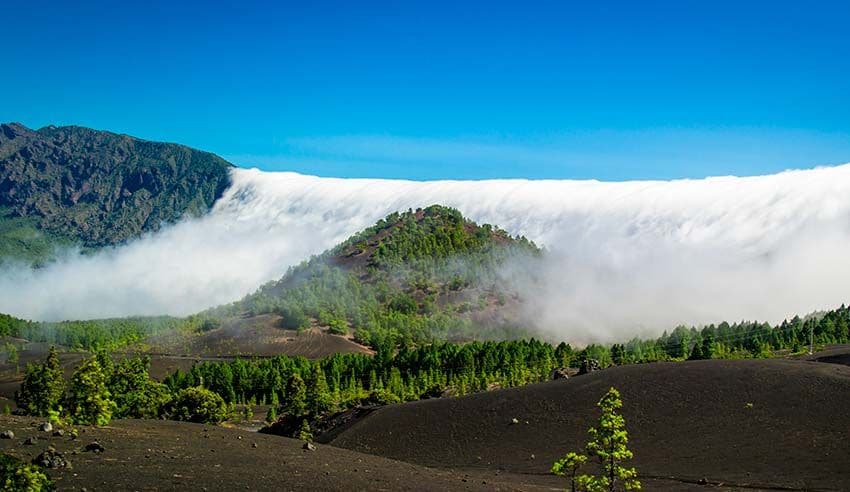 Llanos de Jable en la isla de La Palma