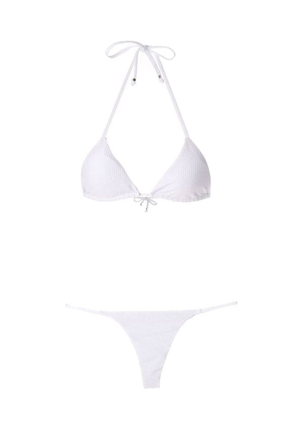 bikini blanco