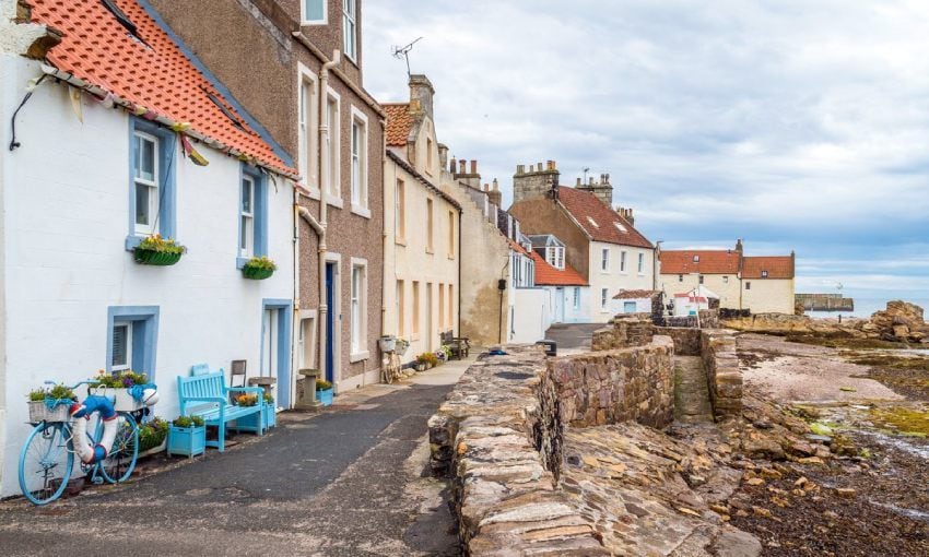 pittenweem un bonito pueblo de la costa este de escocia