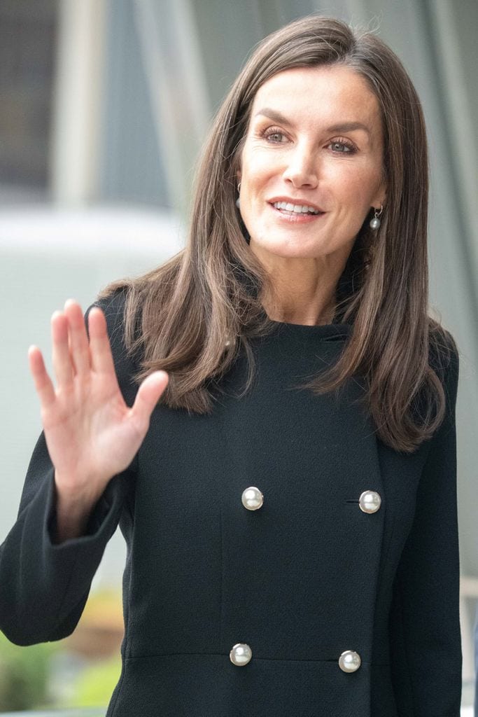 Reina Letizia look bicolor