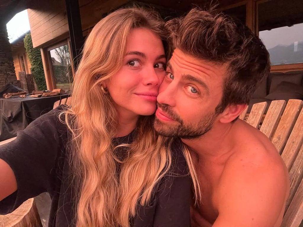 Piqué y su novia, Clara Chía